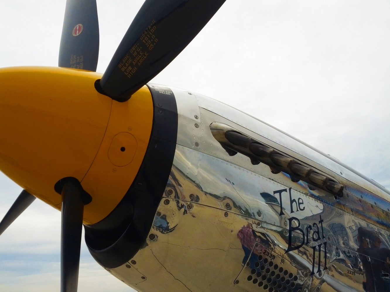 Boeing B-29 Superfortress and friends 2012 - P-51 bomber 2