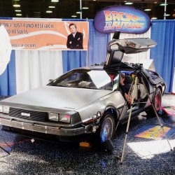 Chicago Comic Con 2012 - Chicago Comic Con 2012 - Back to the Future DeLorean 1