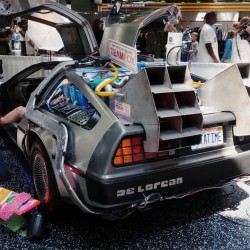 Chicago Comic Con 2012 - Chicago Comic Con 2012 - Back to the Future DeLorean 2