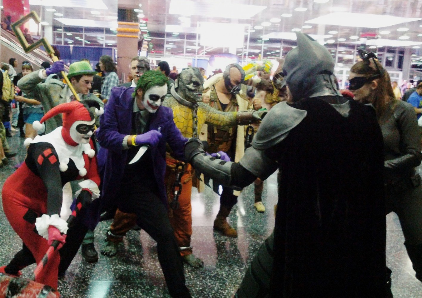 Chicago Comic Con 2012 - DC characters 1