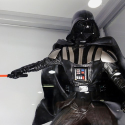 Chicago Comic Con 2012 - Chicago Comic Con 2012 - Darth Vader action figure