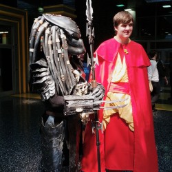 Chicago Comic Con 2012 - Chicago Comic Con 2012 - Predator and friend