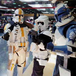 Chicago Comic Con 2012 - Chicago Comic Con 2012 - Star Wars Clone Troopers and Biker Scout