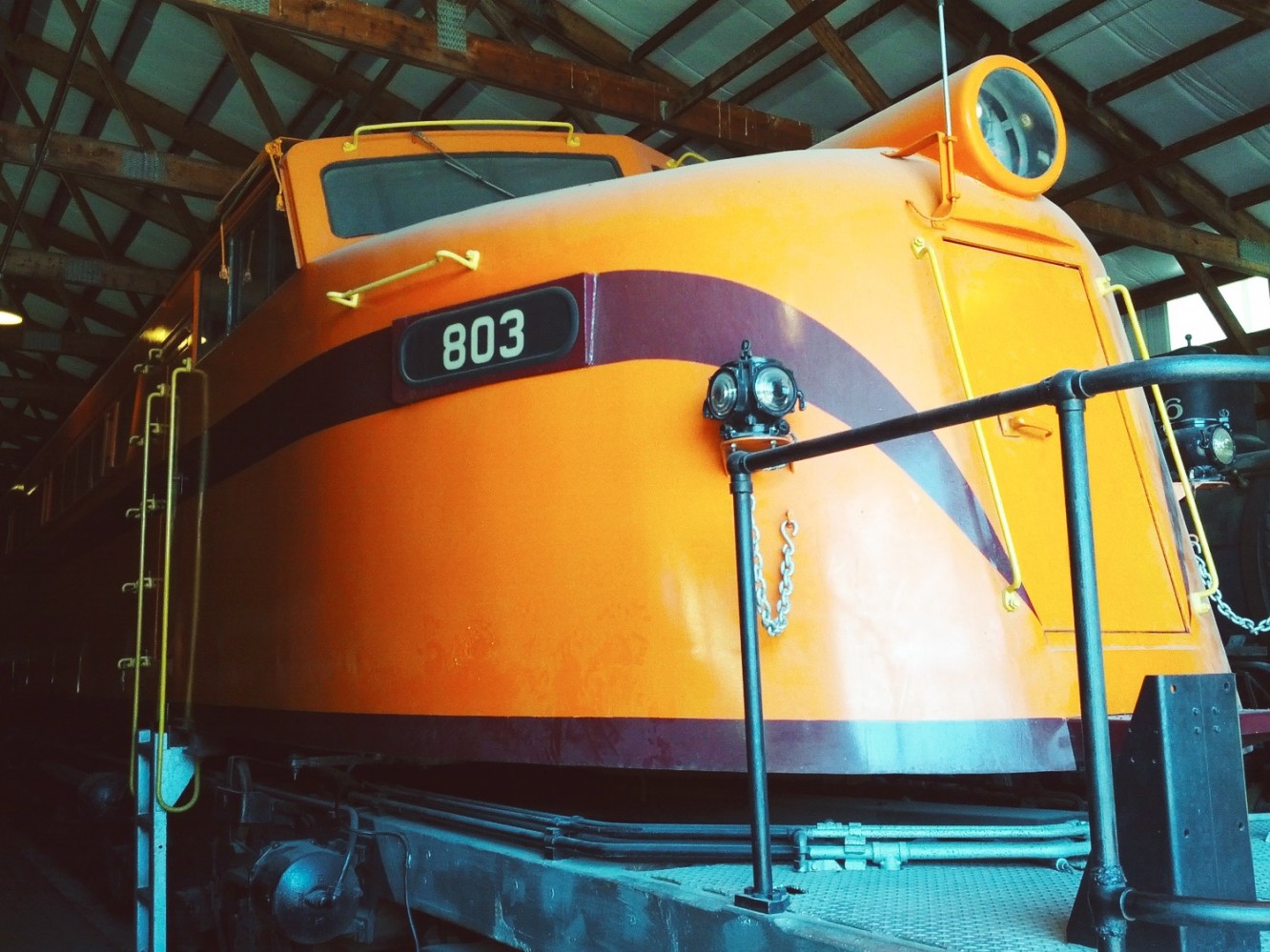 Illinois Railway Museum 2012 - 803 Locomotive