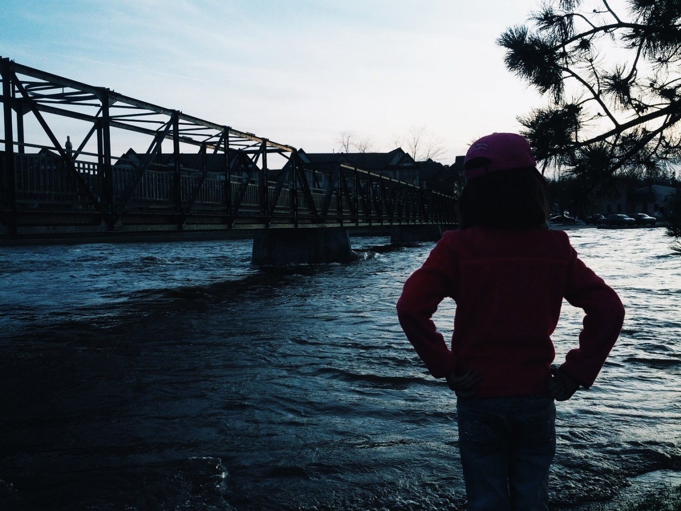 Rising Fox River waters 2013 - 09