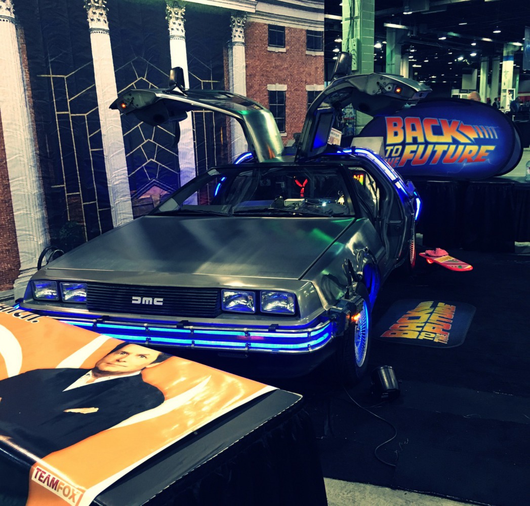 Chicago Comic Con 2016 - Back to the Future Delorean