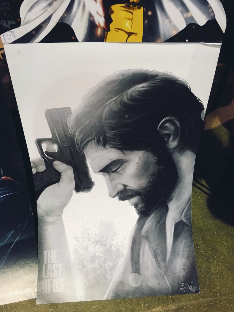 Chicago Comic Con 2016 - Last of Us drawing