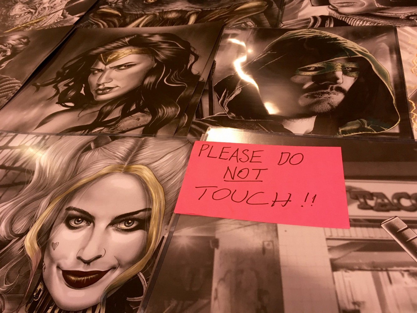 Chicago Comic Con 2016 - Neurotic artist drawings