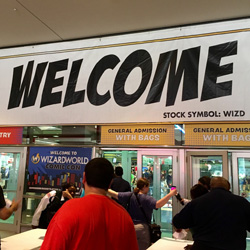 Chicago Comic Con 2016 - Welcome banner