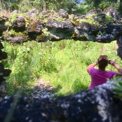 Fabyan Nature Walk 2017 - Fabyan Nature Walk 2017 - 08 - AJC doing her own photoshoot