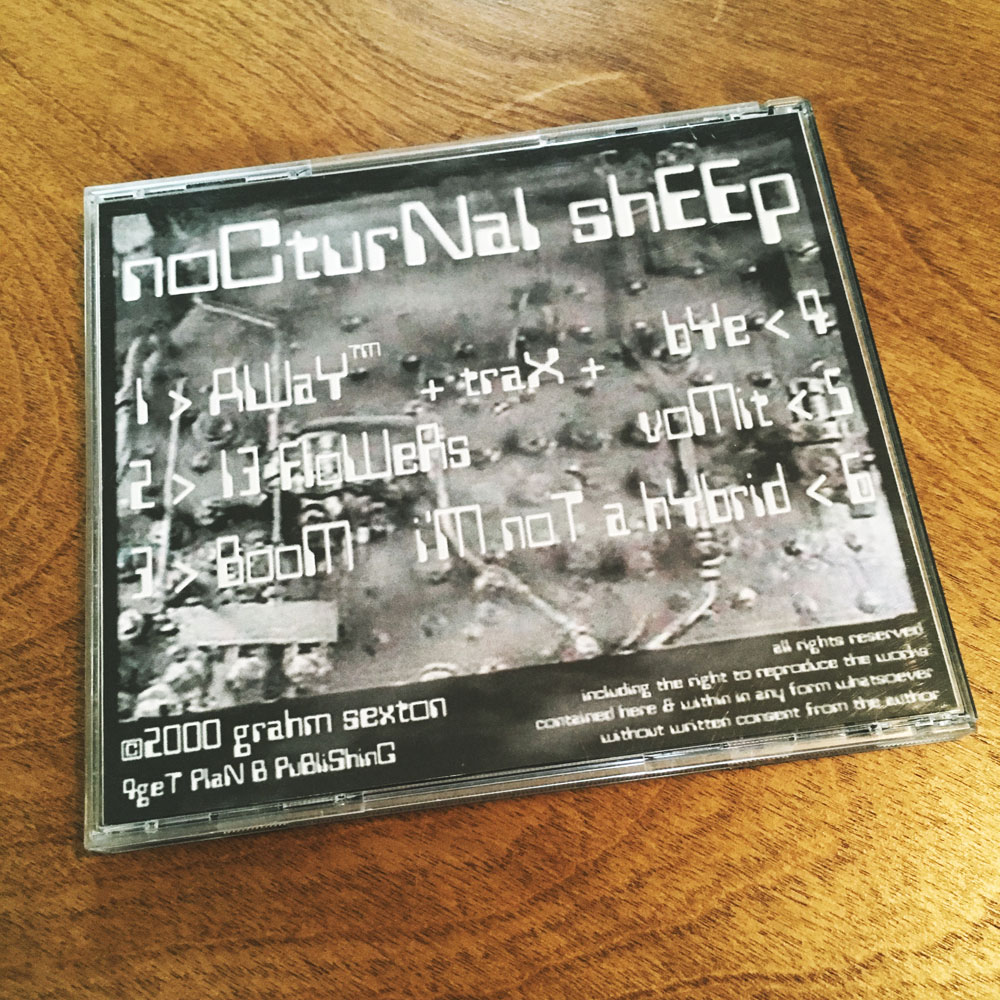 grahm sexton - nocturnal sheep - cd back