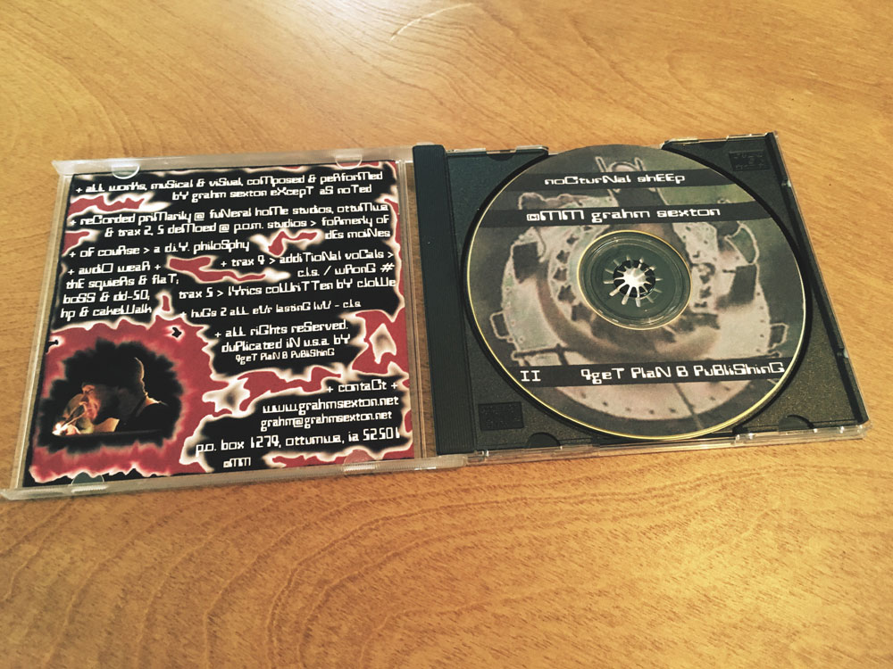 grahm sexton - nocturnal sheep - cd open