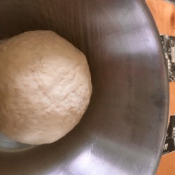 Homemade pizza, first time - Homemade pizza - 1 - dough