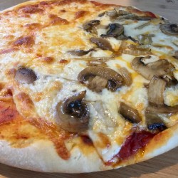 Homemade pizza - 4 - baked