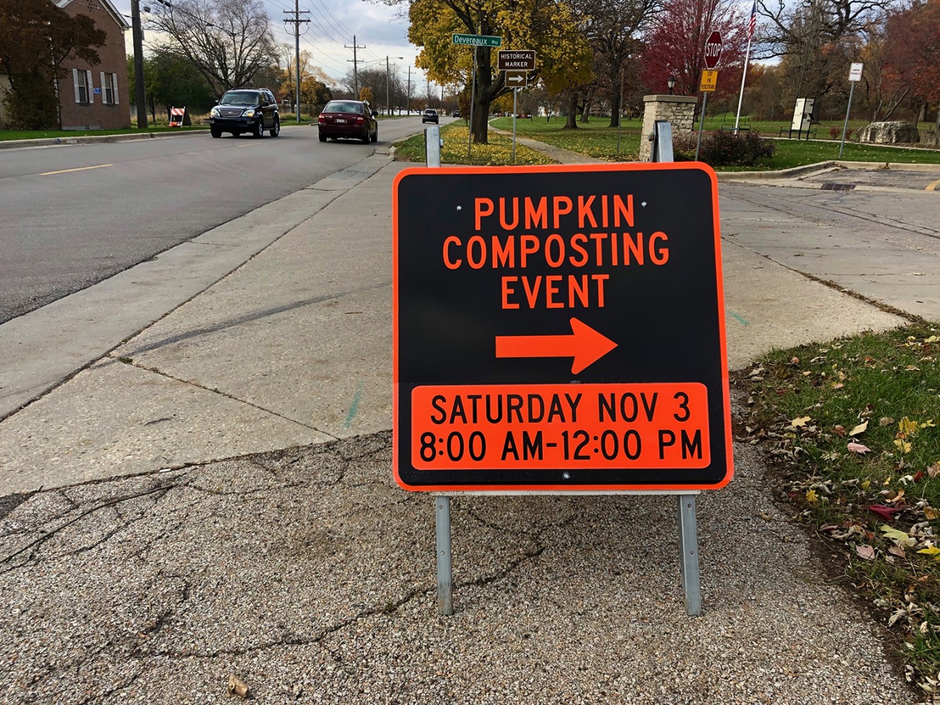Pumpkin Composting Event - 1