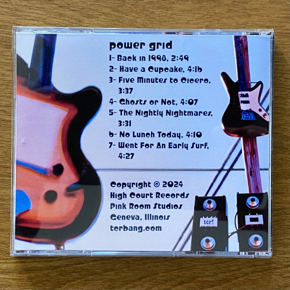 tcr! - power grid - CD back