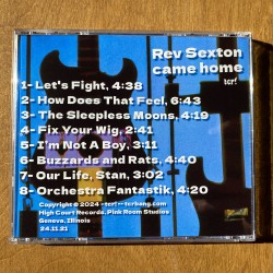 Rev Sexton came home - tcr! - Rev Sexton came home - CD back