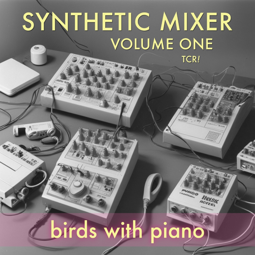 Synthetic Mixer, Volume One - tcr! - synthetic mixer, volume one - birds with piano, 5:09