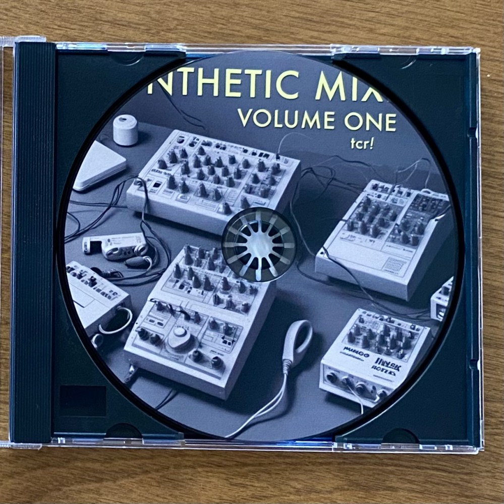 tcr! - synthetic mixer, volume one - CD inside right