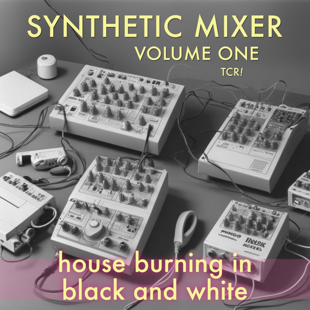 Synthetic Mixer, Volume One - tcr! - synthetic mixer, volume one - house burning in black and white, 1:55