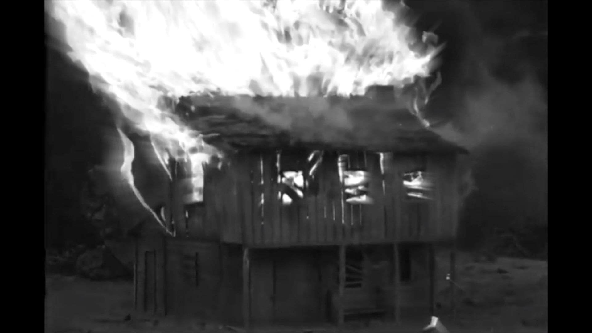 Synthetic Mixer, Volume One - tcr! - synthetic mixer, volume one - house burning in black and white (video)