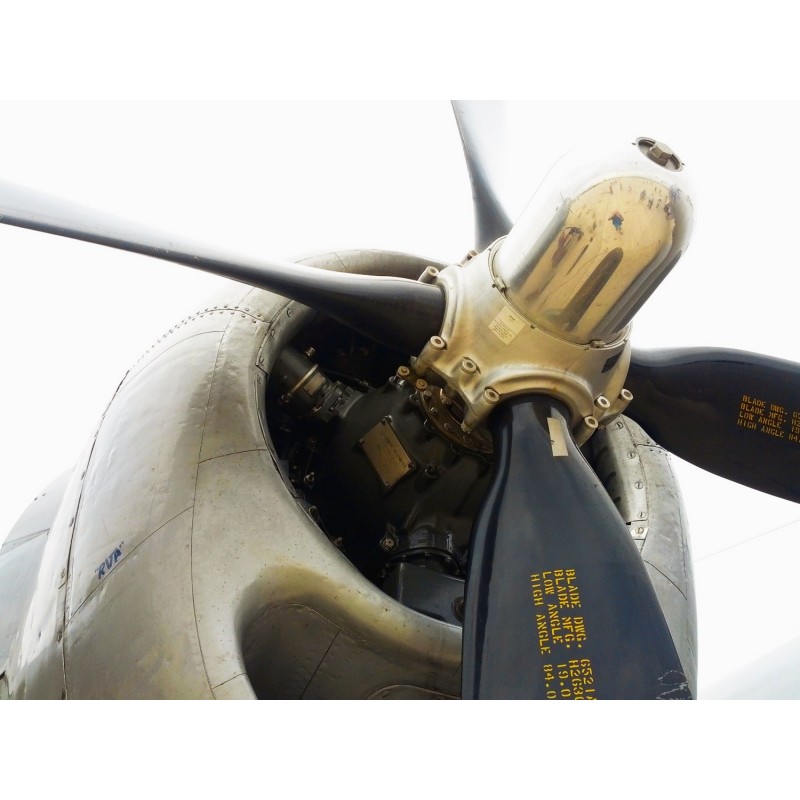 Boeing B-29 Superfortress propeller - photo print - Primary Image