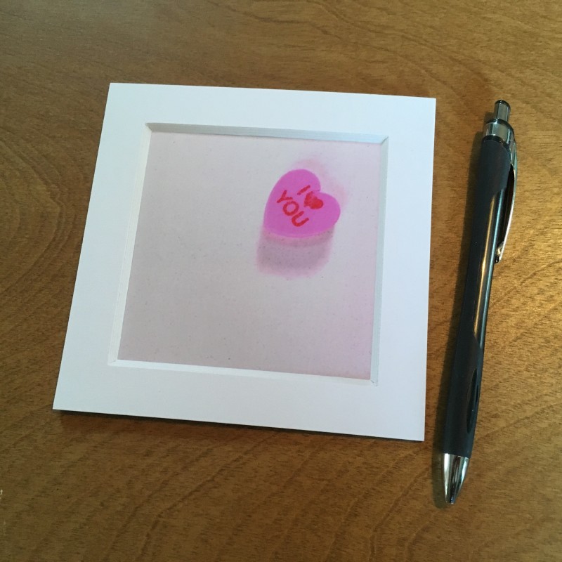 Candy Valentine Heart - photo print - Additional Image 4