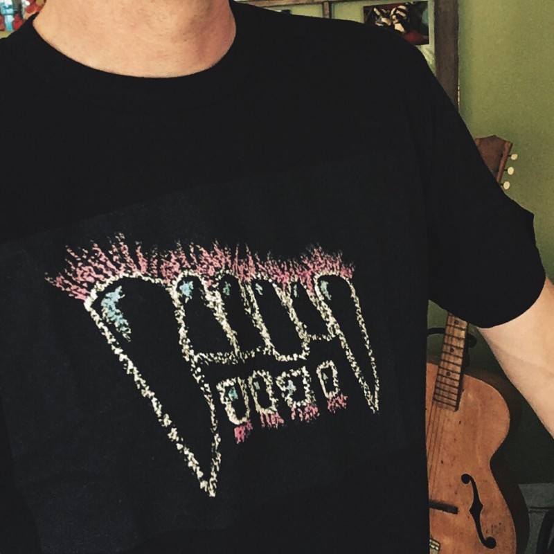 A 50s Vampire with 2 drummers - t-shirt - Additional Image 1