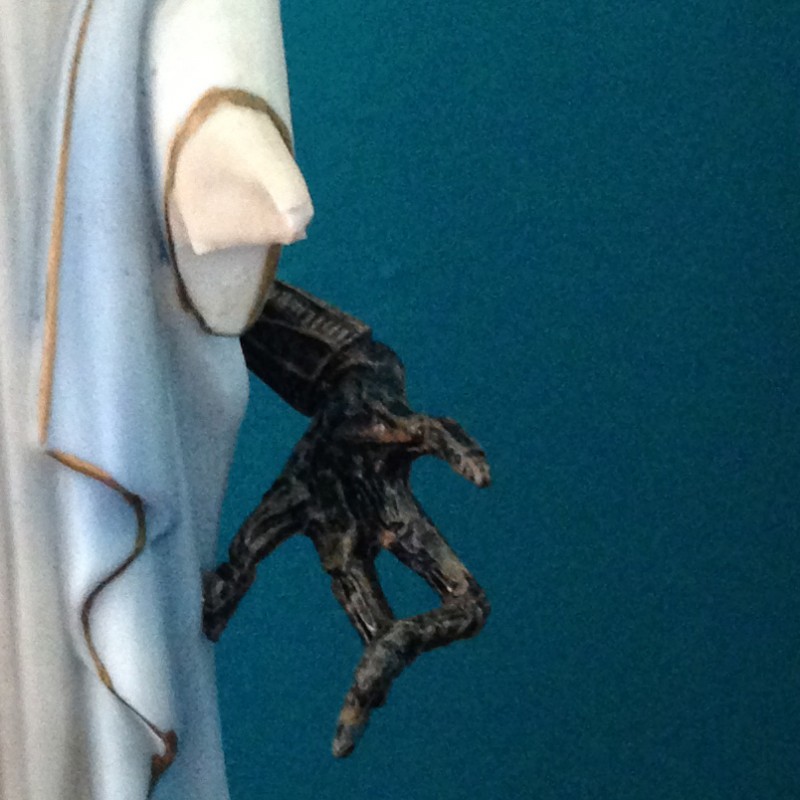 Alien, Mary, and, Buddha (religious icons) - photo print - Additional Image 3