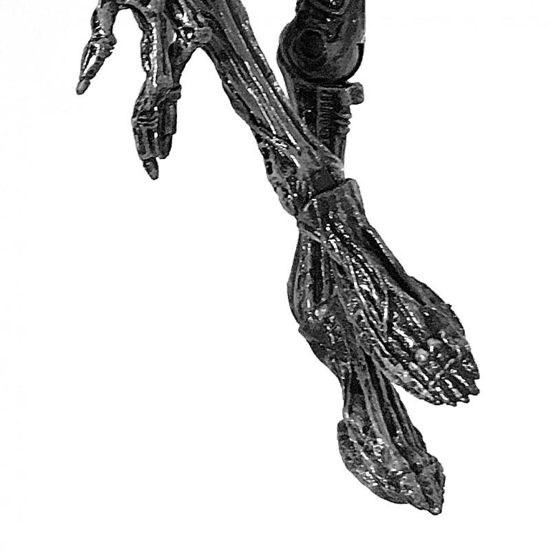 Alien on ladder (black and white) - photo print - Additional Image 3