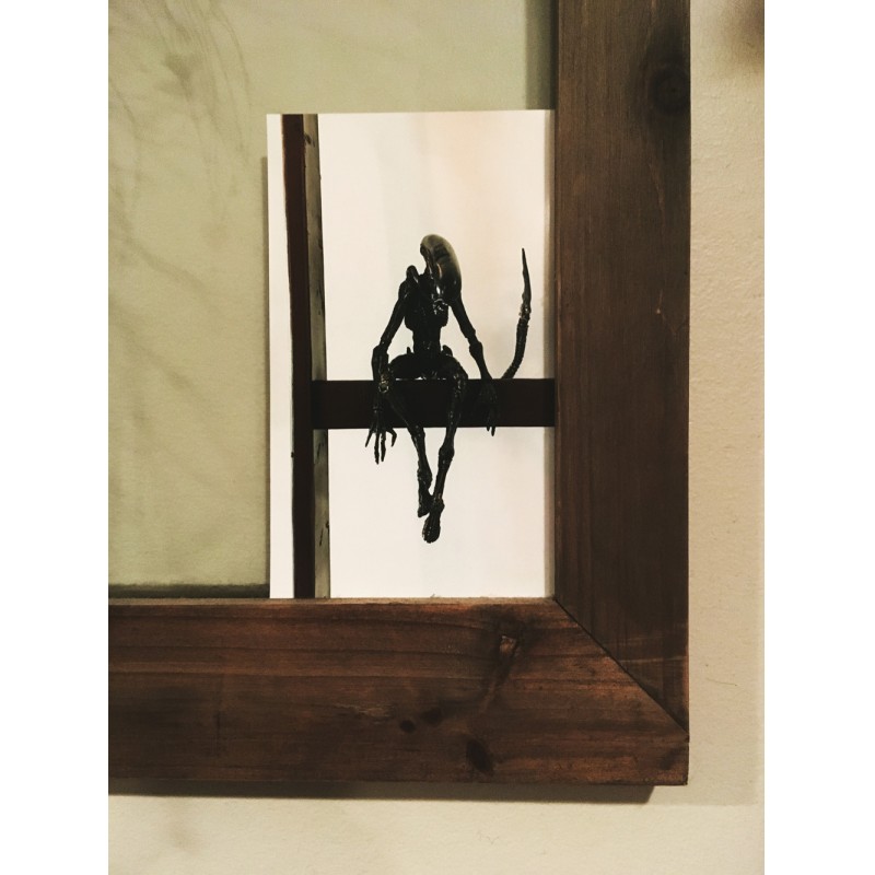 Alien on ladder - photo print - Additional Image 3