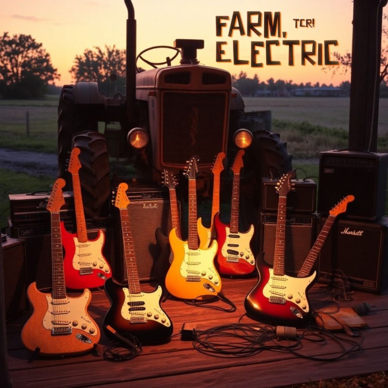 Farm, Electric - long sleeve shirt - Additional Image 2