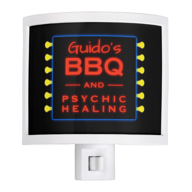 Guido’s BBQ and Psychic Healing - night light - Additional Image 2