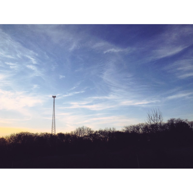 Happy early morning, peeps (tower) - photo print - Primary Image