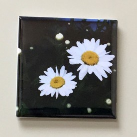 Happy lazy, daisy - 2 inch magnet