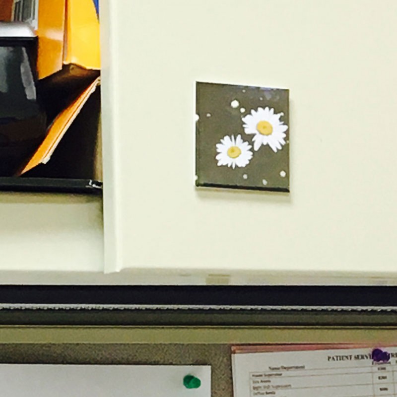 Happy lazy, daisy - 2 inch magnet - Additional Image 4