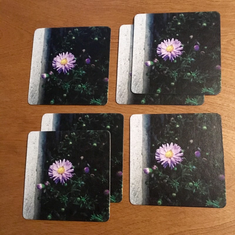 Here’s a flower to get your day started - coaster set - Additional Image 1