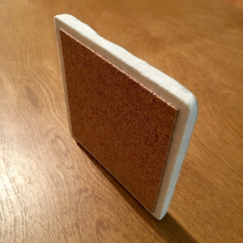 Here’s a flower to get your day started - marble coaster - Additional Image 2