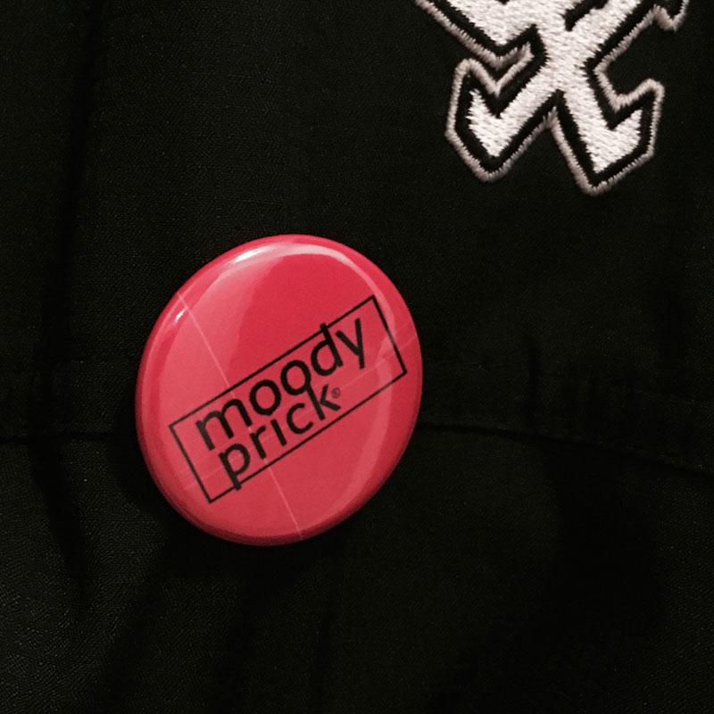 Moody Prick - 1.25 inch button - Additional Image 5