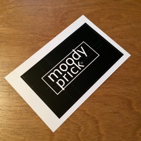 Moody Prick - sticker