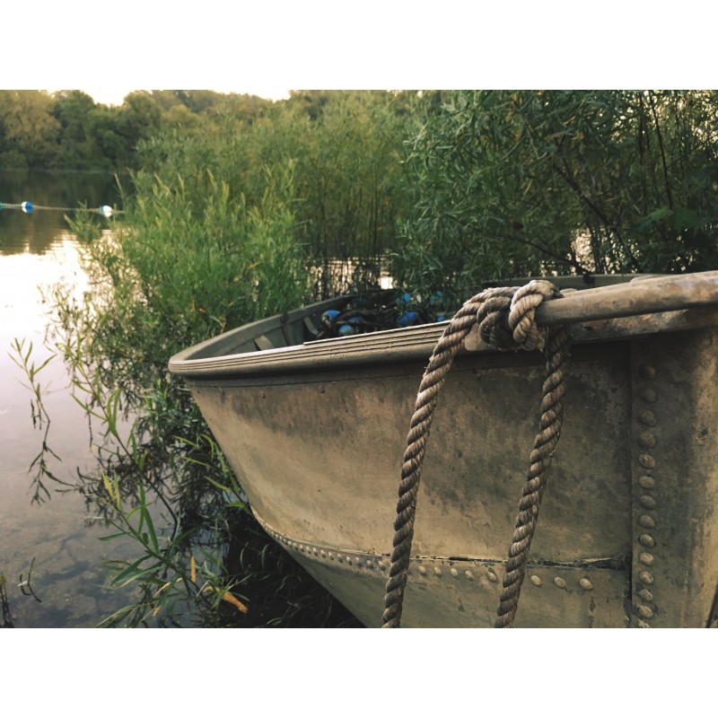 Old man boat - photo print - Primary Image