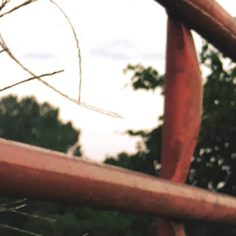 Padlocked gate - photo print - Additional Image 3