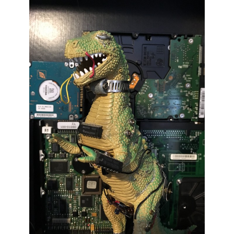 Robot Plastic Dinosaur - photo print - Primary Image