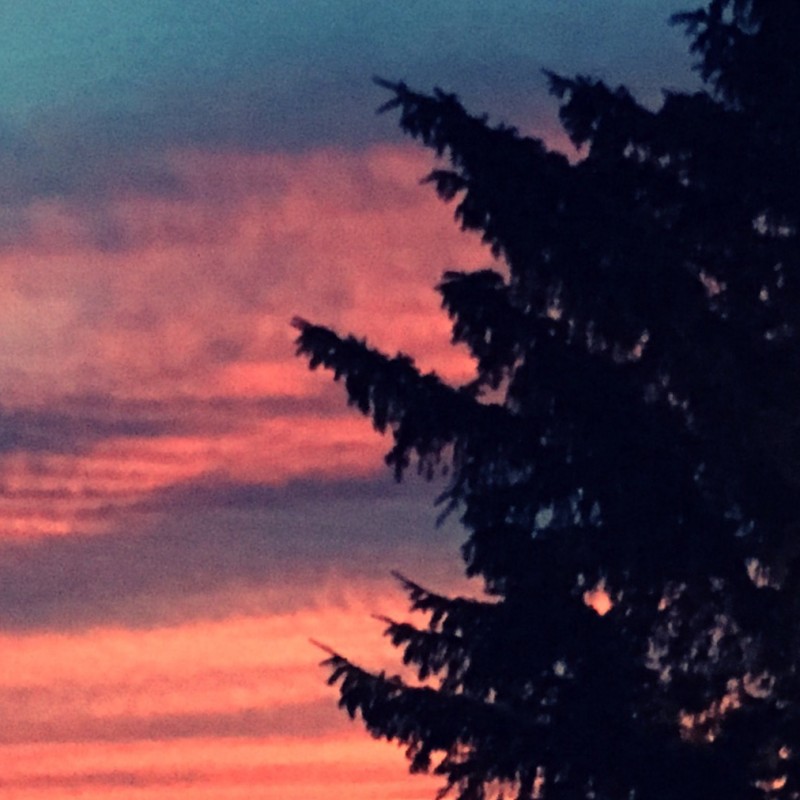 Sunset on Jul 3rd, 2016 - photo print - Additional Image 1