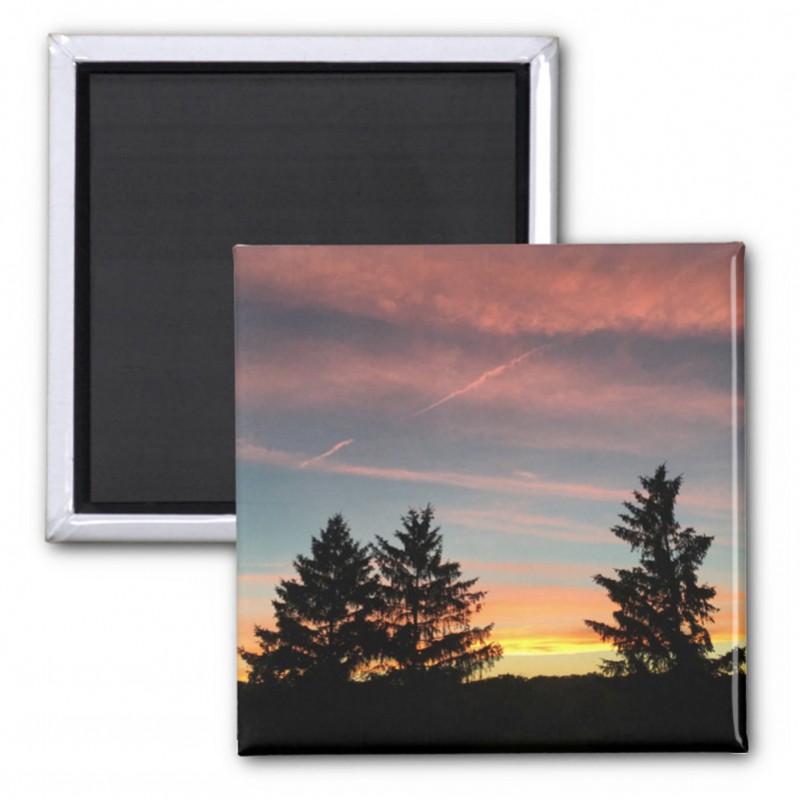 Sunset on Jun 26th, 2016 - 2 inch magnet - Additional Image 4