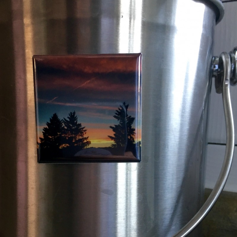 Sunset on Jun 26th, 2016 - 2 inch magnet - Additional Image 2