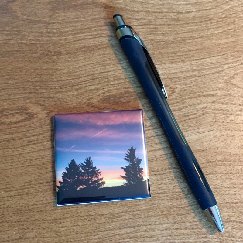 Sunset on Jun 26th, 2016 - 2 inch magnet - Additional Image 1