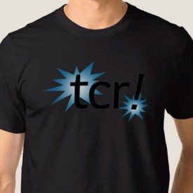 tcr! logo - t-shirt