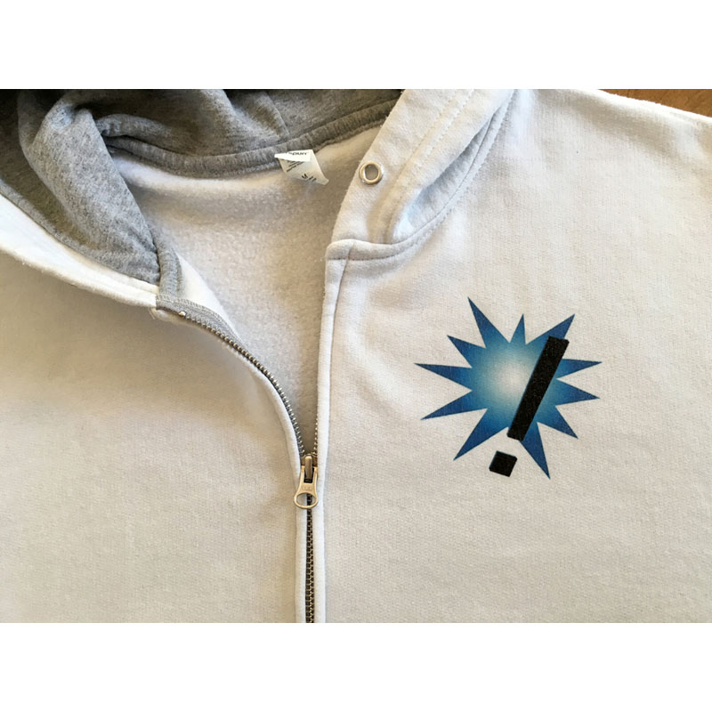 tcr! logo - zip hoodie - Additional Image 1