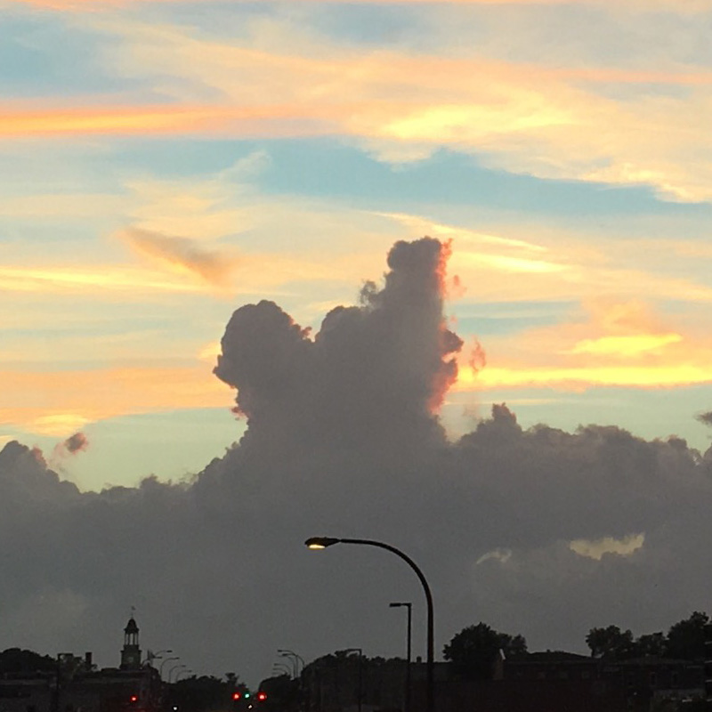 The magnificent skies beyond Geneva, Illinois - photo print - Additional Image 2